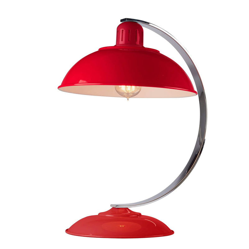 Franklin Tischlampe rot - Clicklights Shop