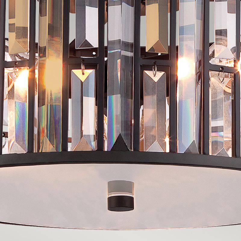Gemma 3 Light Flush Mount - Vintage Bronze - Clicklights Shop