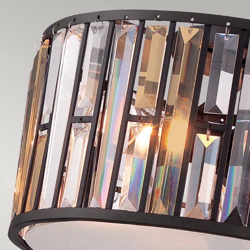 Gemma 3 Light Flush Mount - Vintage Bronze - Clicklights Shop