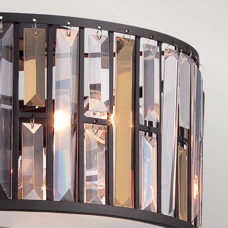 Gemma 3 Light Flush Mount - Vintage Bronze - Clicklights Shop