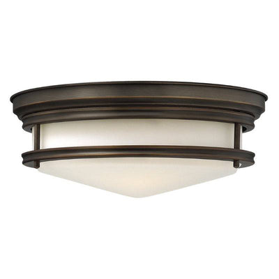 Hadley 3 Light Flush - Oil Rubbed Bronze - Clicklights Shop