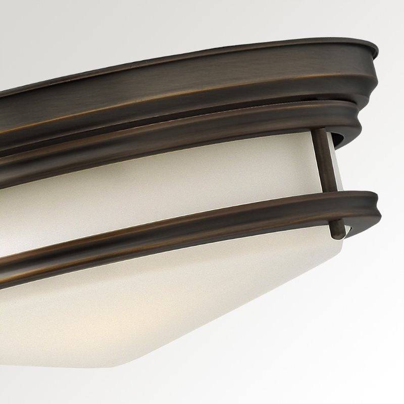 Hadley 3 Light Flush - Oil Rubbed Bronze - Clicklights Shop