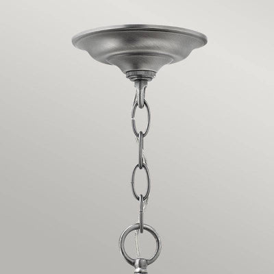 Gentry 6 Light Large Pendant - Pewter - Clicklights Shop