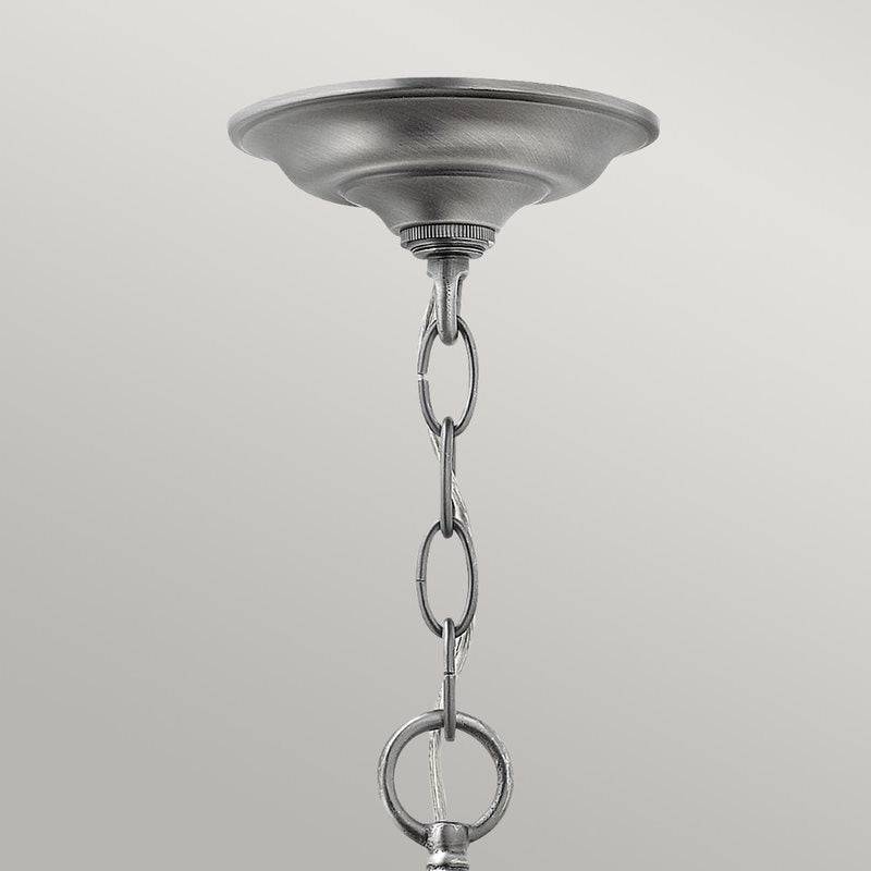 Gentry 6 Light Large Pendant - Pewter - Clicklights Shop