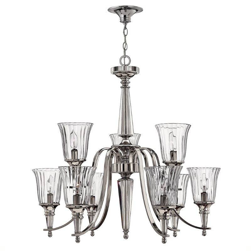 Chandon 9 Light Chandelier - Clicklights Shop