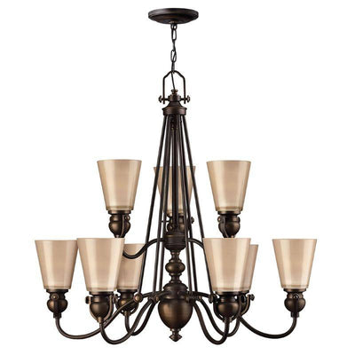 Mayflower 9 Light Chandelier - Clicklights Shop