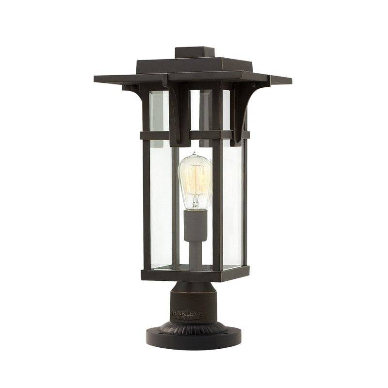 Manhattan 1 Light Pedestal - Clicklights Shop