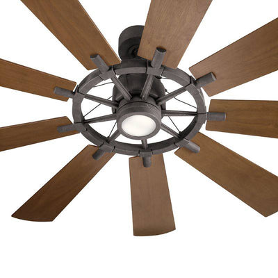 Gentry - 65in / 165cm Fan - Weathered Zinc - Clicklights Shop