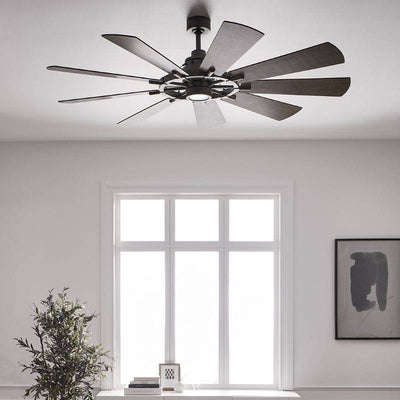 Gentry - 65in / 165cm Fan - Weathered Zinc - Clicklights Shop