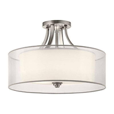 Lacey 4 Light Semi-Flush Mount - Antique Pewter - Clicklights Shop