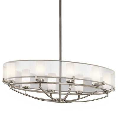 Saldana 8 Light Oval Chandelier - Clicklights Shop