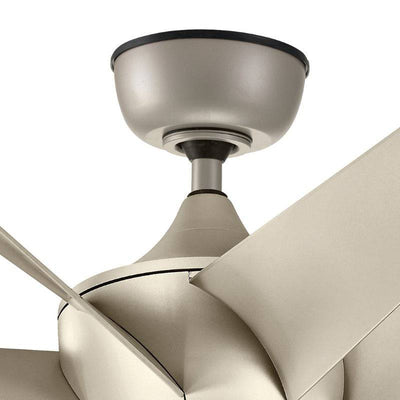 Lehr II - 54in / 137cm Fan - Antique Satin Silver - Clicklights Shop