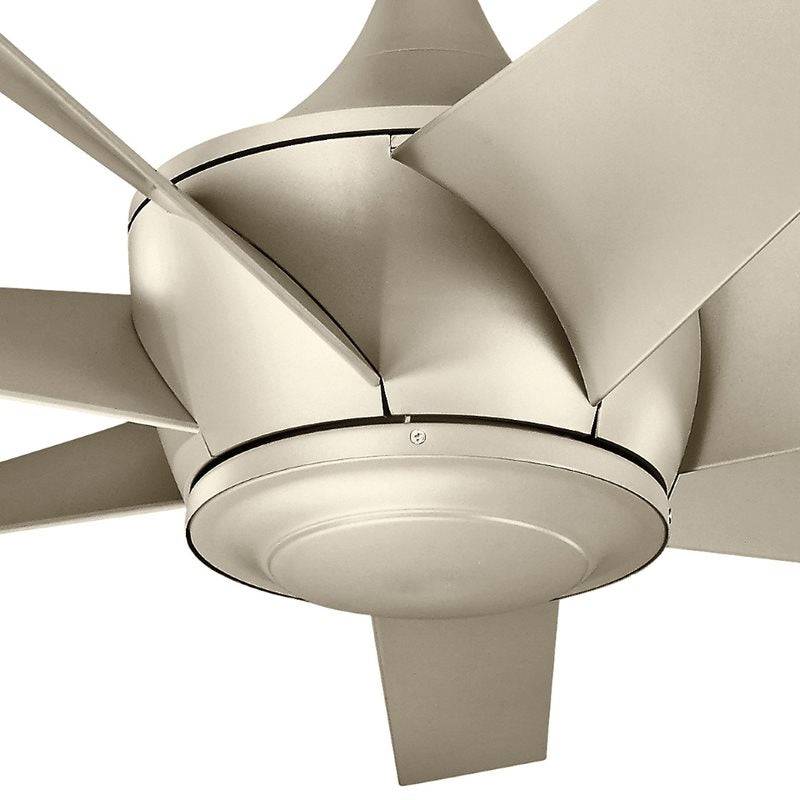 Lehr II - 54in / 137cm Fan - Antique Satin Silver - Clicklights Shop