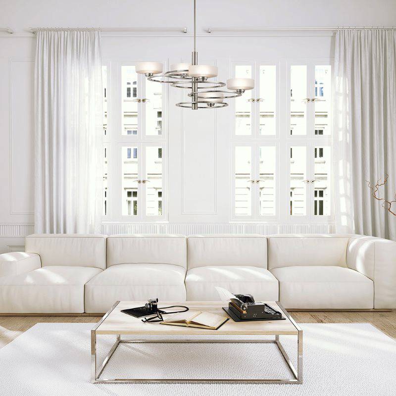Aleeka 5 Light Chandelier - Clicklights Shop