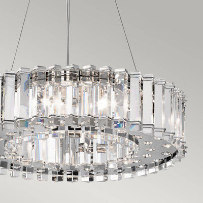 Crystal Skye 8 Light Chandelier - Clicklights Shop