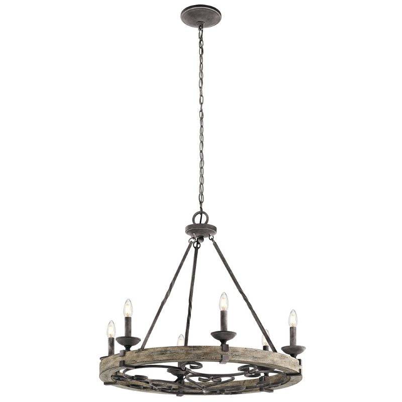 Taulbee 6 Light Chandelier - Clicklights Shop