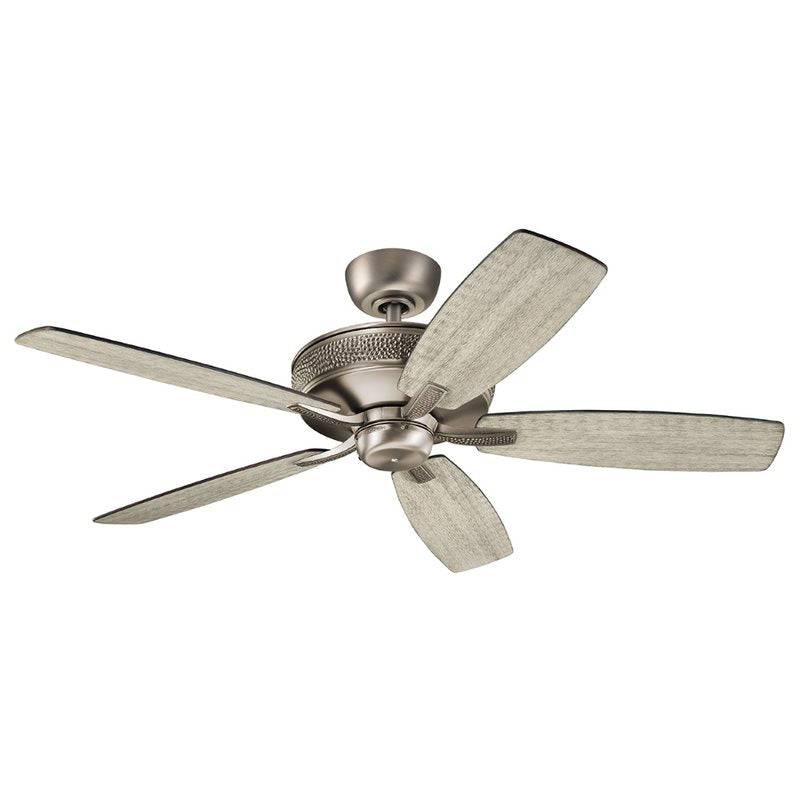 Monarch II - 52in / 132cm Fan - Burnished Antique Pewter - Clicklights Shop