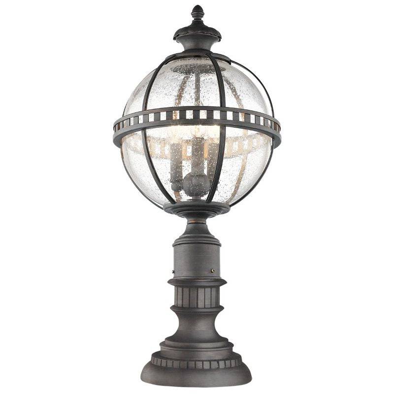 Halleron 3 Light Pedestal Lantern - Clicklights Shop