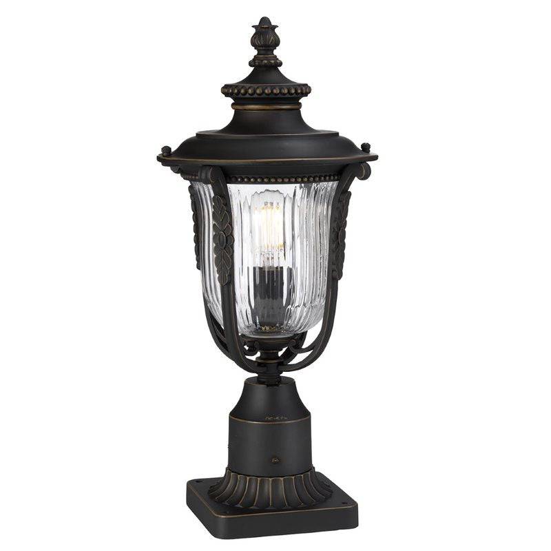 Luverne 1 Light Pedestal - Clicklights Shop