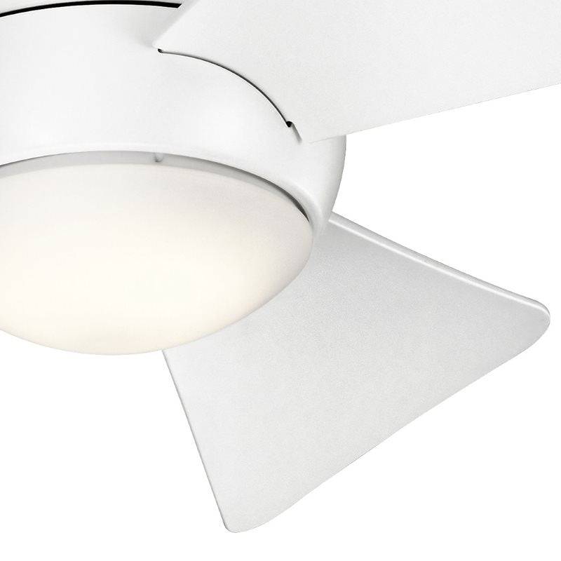 Sola - 34in / 86cm Fan - Matte White - Clicklights Shop