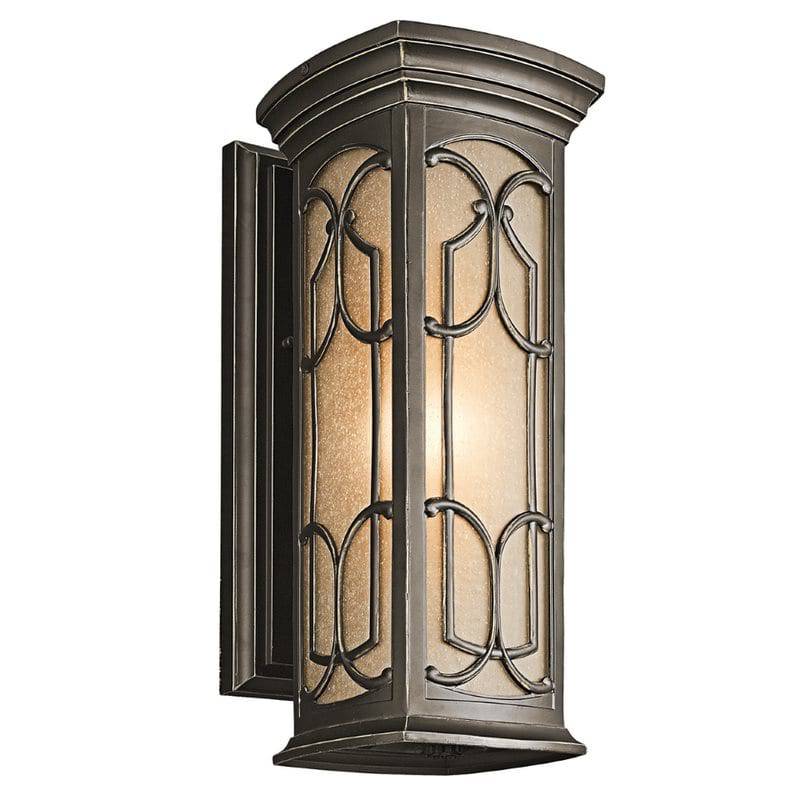 Franceasi 1 Light Medium Wall Lantern - Clicklights Shop