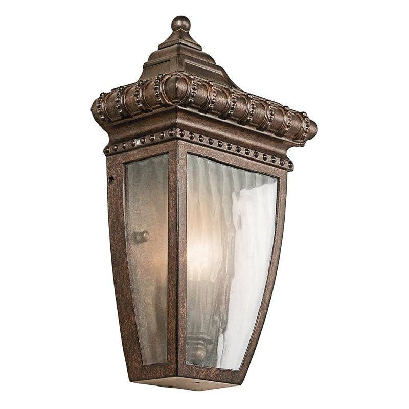 Venetian Rain 1 Light Half Wall Lantern - Clicklights Shop