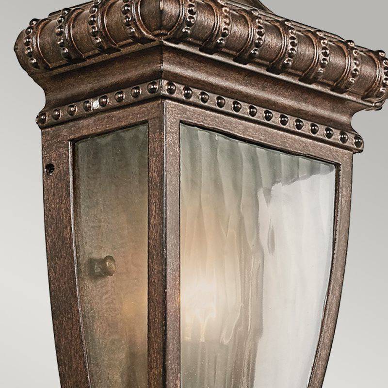 Venetian Rain 1 Light Half Wall Lantern - Clicklights Shop