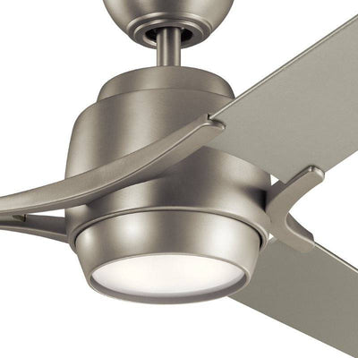 Zeus - 60in / 152cm Fan - Brushed Nickel - Clicklights Shop