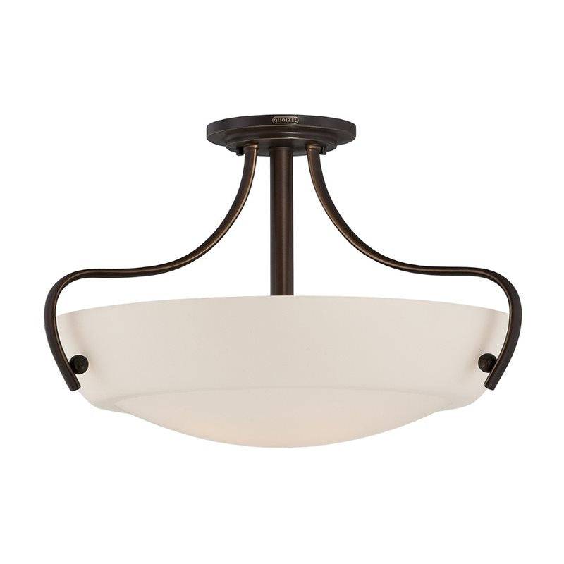 Chantilly 3 Light Semi-Flush Light - Clicklights Shop