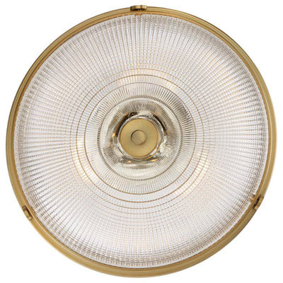 Mantle 2 Light Semi-Flush - Weathered Brass - Clicklights Shop