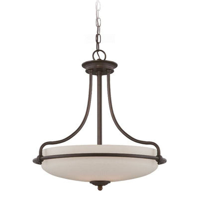 Griffin 4 Light Pendant - Palladian Bronze - Clicklights Shop