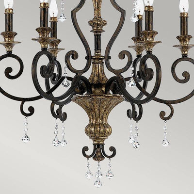 Marquette 6 Light Chandelier - Clicklights Shop