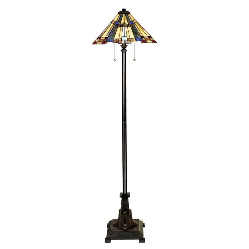 Inglenook 2 Light Floor Lamp - Clicklights Shop